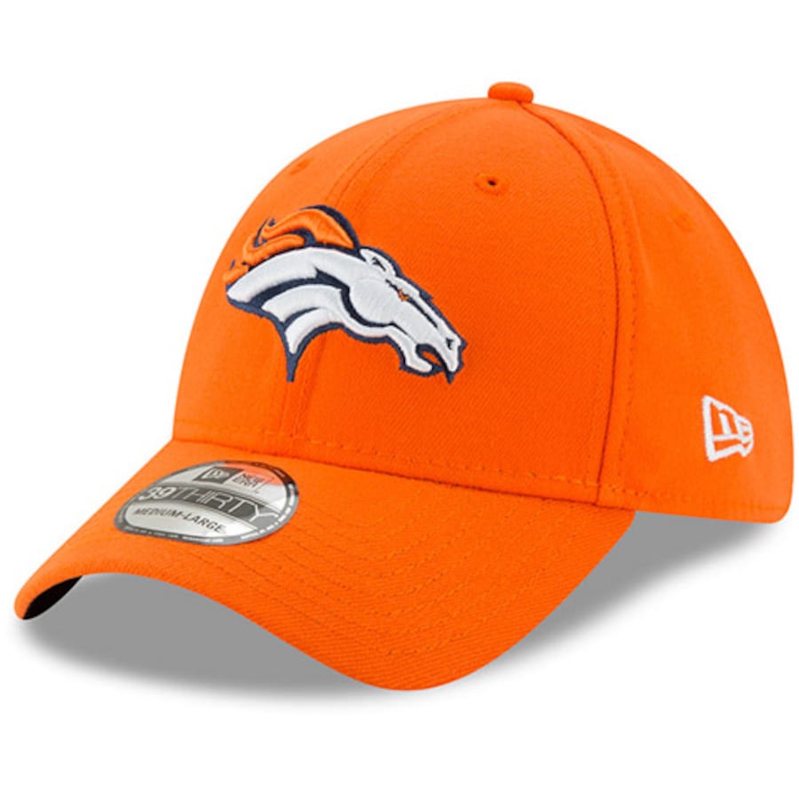 Denver Broncos Orange New Era 39Thirty Cap